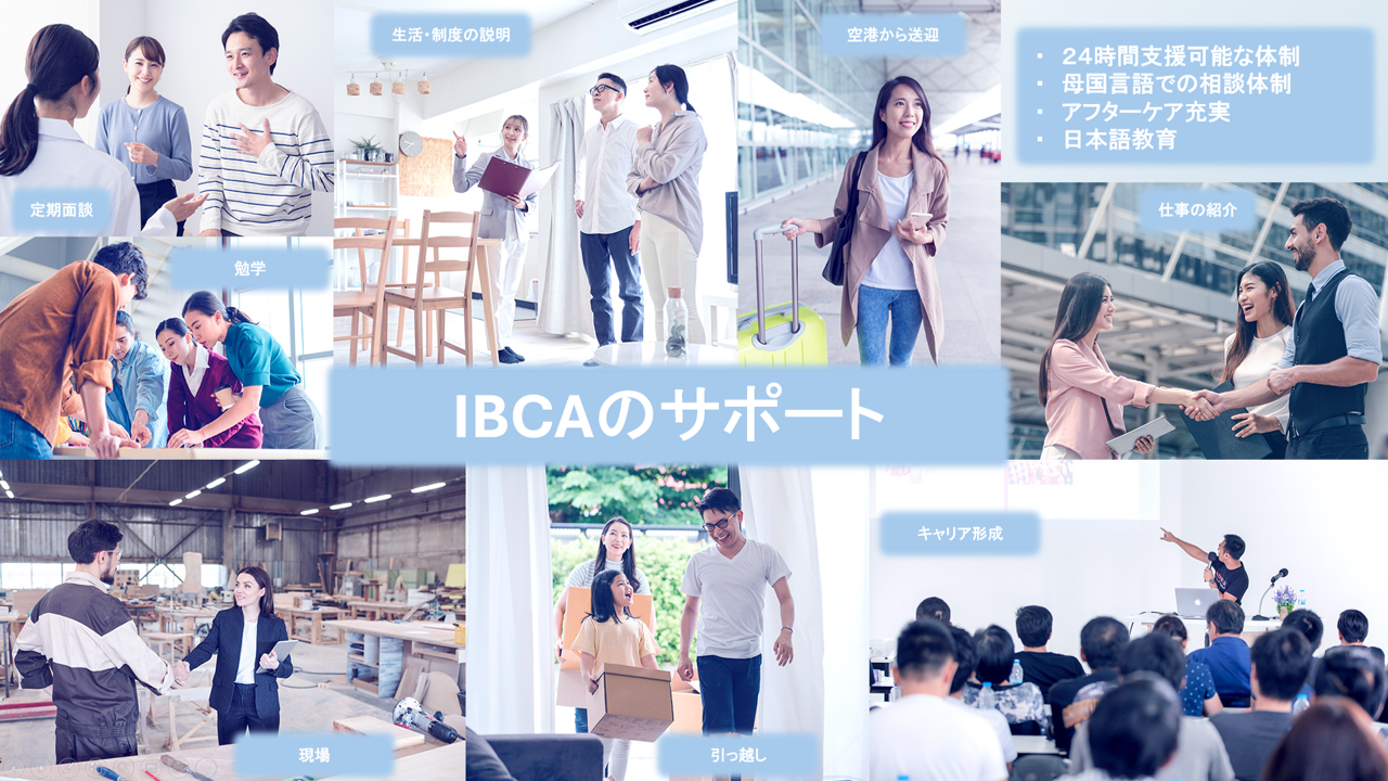 IBCAのサポート